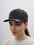 Бейсболка FLEXFIT арт. 6277MC (камуфляж / черный)